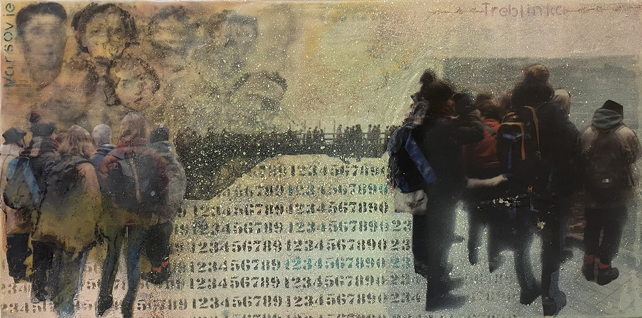 PORTEURS DE MEMOIRE. PLEXIGLASS. 2020-2021